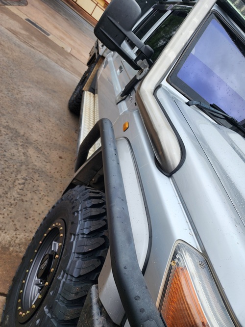  Toyota Landcruiser 79 Series Wheel 17x9 Dirty Life DT1’s Gunmetal Tyres 35x12.50R17 Toyo Open Country MT