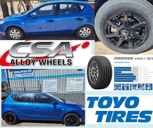  Hyundai i30 with CSA Hornets